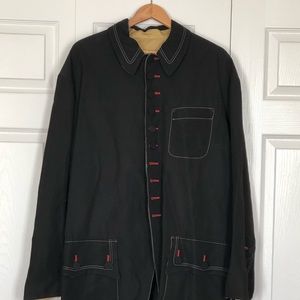 Jean Paul Gaultier Military style long coat.